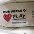 プレイコムデギャルソン PLAY COMME des GARCONS HI STEEL GRAY ハートプリント ハイカットスニーカー メンズ JPN:25.5