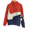 ナイキ NIKE スウッシュ刺繍 トリコロール ナイロン ANORAK JACKET アノラックジャケット メンズ import:M