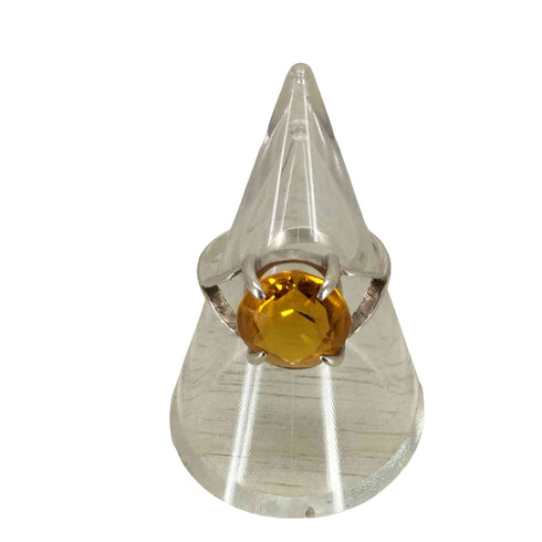 シルバー刻印 ストーンリング レディース 11号