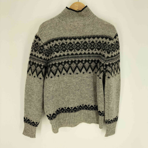 ORIGINAL SCANDINAVIAN DESIGN ジップアップ カーディガン ノルディック柄 メンズ import:M