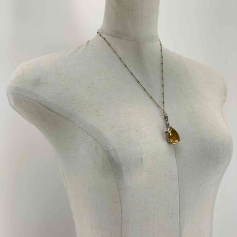 925刻印 ストーンネックレス レディース