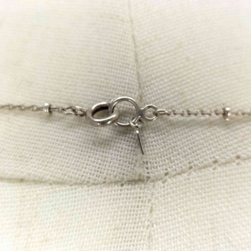 925刻印 ストーンネックレス レディース