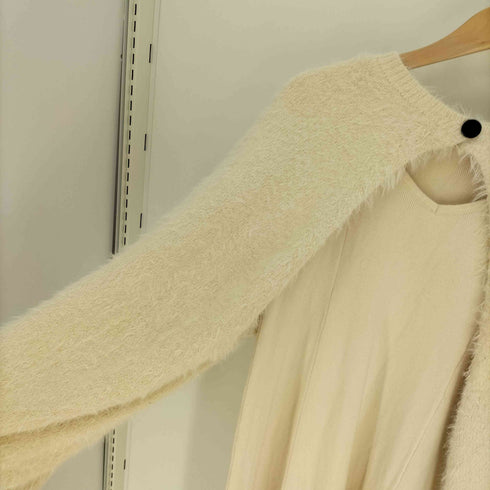 mideal shaggy bolero knit set up シャギーボレロ ニットセットアップ レディース FREE