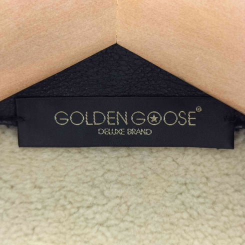 ゴールデングース GOLDEN GOOSE ムートン ボア ラムレザー ダブルライダースジャケット レディース xxs