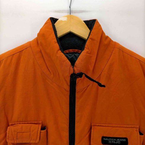 ノーティカ NAUTICA 90S JEANS COMPANY NJC マルチ 3D ポケット 裏地フリース 中綿 ベスト メンズ import:XL