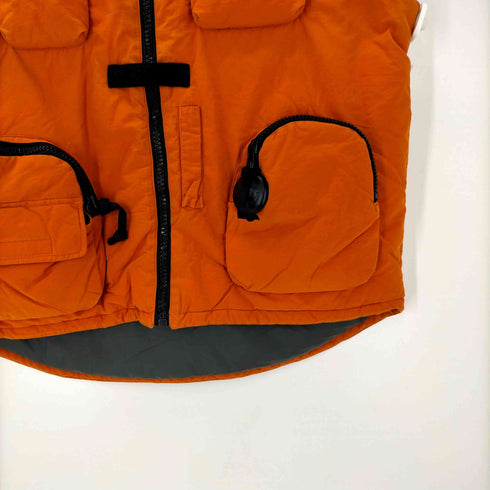 ノーティカ NAUTICA 90S JEANS COMPANY NJC マルチ 3D ポケット 裏地フリース 中綿 ベスト メンズ import:XL