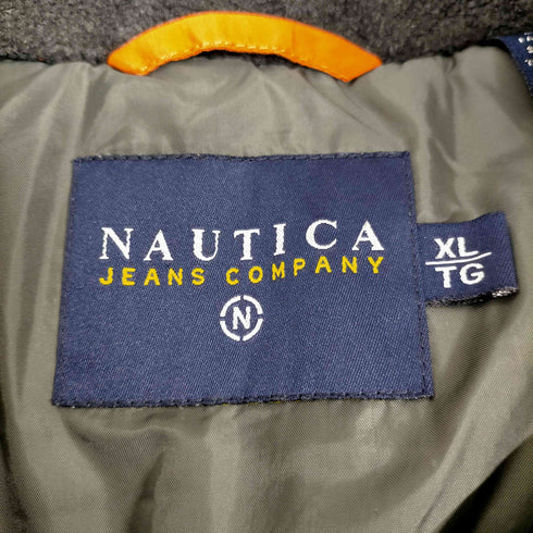 ノーティカ NAUTICA 90S JEANS COMPANY NJC マルチ 3D ポケット 裏地フリース 中綿 ベスト メンズ import:XL