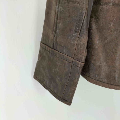 MATIERES カウレザージャケット レディース