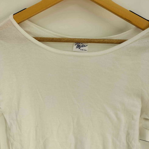 ロバートミラー ROBERT P.MILLER 別注 SHEER RIB クルーネック レディース FREE
