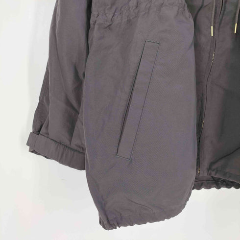 ユナイテッドアローズグリーンレーベルリラクシング UNITED ARROWS green label relaxing ギャザー ノーカラー ブルゾン レディース JPN:38