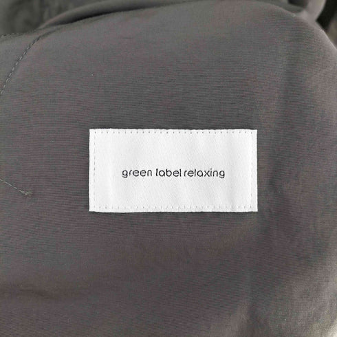 ユナイテッドアローズグリーンレーベルリラクシング UNITED ARROWS green label relaxing ギャザー ノーカラー ブルゾン レディース JPN:38