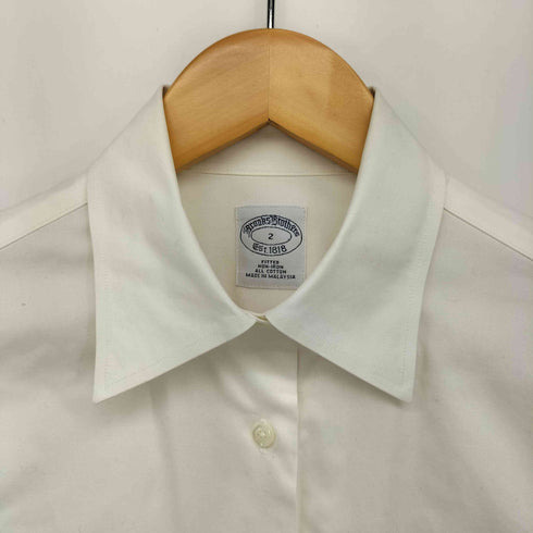 ブルックスブラザーズ BROOKS BROTHERS EST.1818 ダブルカフス レギュラーカラーL/S シャツ レディース US:0-2