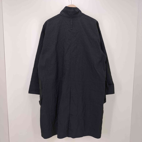 yacoo maricard 比翼 ナイロン チェスターコート メンズ