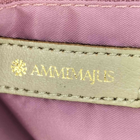 ammimajus レザーバックパック レディース