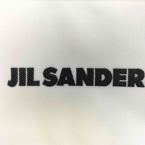 ジルサンダー JIL SANDER シルク リネン混 ノースリーブ チェック Vネック レーヨン ネップ ワンピース レディース 32