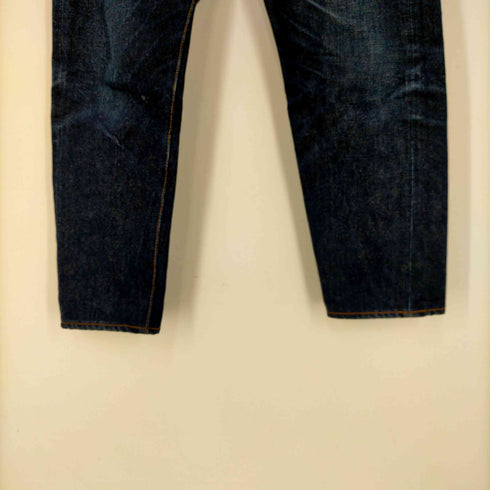 ドゥニーム Denime セルビッジ 赤耳 濃紺 ボタンフライ デニム パンツ メンズ W:32