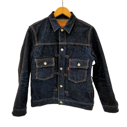 ドゥニーム Denime 14.5oz インディゴ 2nd 型 デニム トラッカー ジャケット メンズ 38