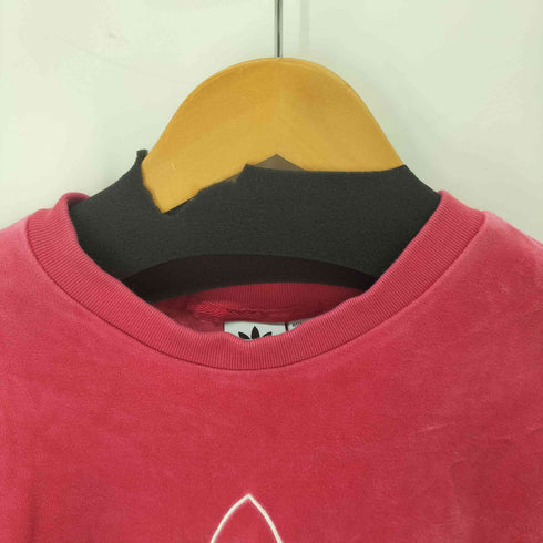 アディダス adidas ベロア クルーネック プルオーバー レディース JPN:L