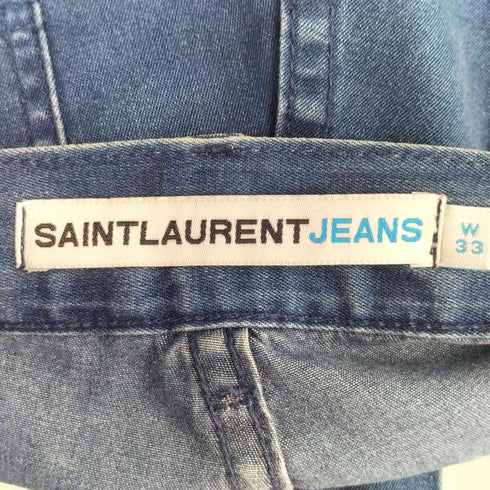 サンローランジーンズ Saint Laurent jeans ジップフライ ストレート デニム パンツ メンズ W33
