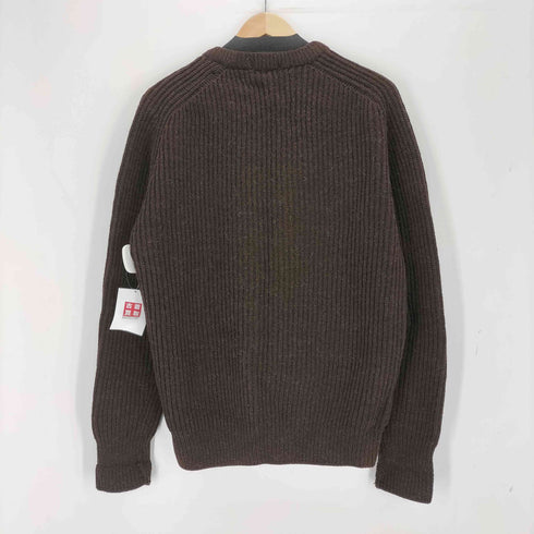 エルエルビーン L.L.Bean 80s イングランド製 PURE WOOL フリーダムスリーブ クルーネックセーター メンズ JPN:M