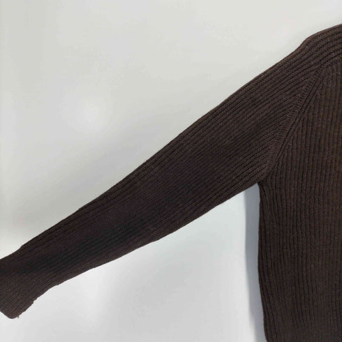 エルエルビーン L.L.Bean 80s イングランド製 PURE WOOL フリーダムスリーブ クルーネックセーター メンズ JPN:M