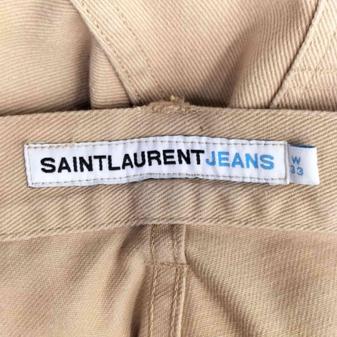 サンローランジーンズ Saint Laurent jeans ジップフライ ストレート デニム パンツ メンズ W33