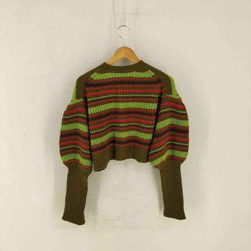 ファーストハンド Firsthand ノーカラーショートジップカーディガン レディース FREE