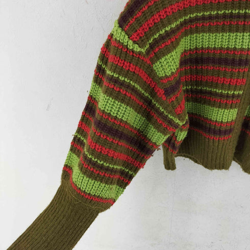 ファーストハンド Firsthand ノーカラーショートジップカーディガン レディース FREE