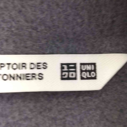 ユニクロ UNIQLO ダブルフェイスハーフコート レディース JPN:M