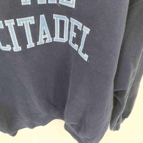 エムジェーソッフェカンパニーインク M.J.SOFFE COMPANY INC. 80-90s THE CITADEL プリント Vガゼット スウェット メンズ import:L