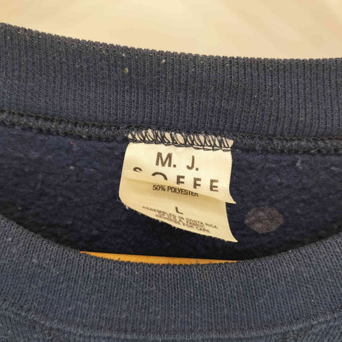 エムジェーソッフェカンパニーインク M.J.SOFFE COMPANY INC. 80-90s THE CITADEL プリント Vガゼット スウェット メンズ import:L