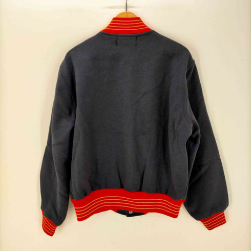 ホロウェイ HOLLOWAY 70S リブライン ウール スタジアム ジャケット アワード ジャケット メンズ US:44