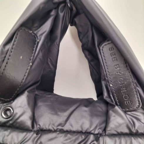 シーバイクロエ SEE BY CHLOE JOY RIDER ジョイライダー ナイロン ハンドバッグ ハリネズミ 動物 チャーム付き Y2K 2WAY レディース