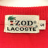アイゾッドラコステ IZOD LACOSTE 70S 糸巻きタグ ワンポイント 刺繍 Vネック ニット ベスト メンズ import:S