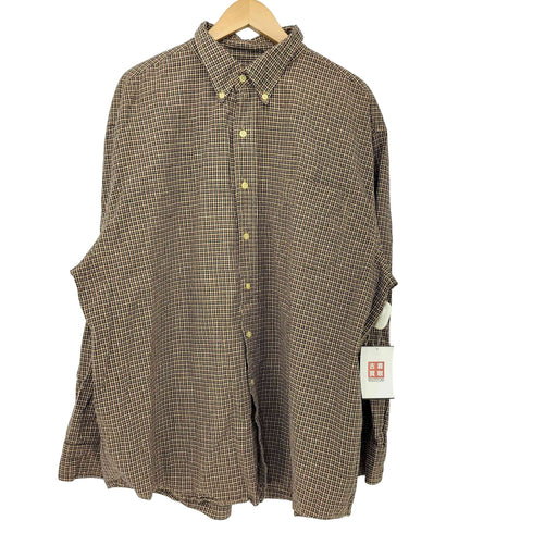 ROUTE 66 L/S 短丈 ボックス ボタンダウン チェックシャツ メンズ