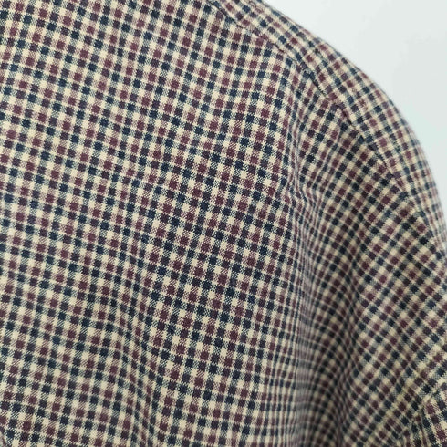 ROUTE 66 L/S 短丈 ボックス ボタンダウン チェックシャツ メンズ