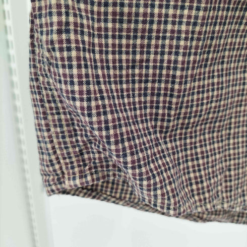 ROUTE 66 L/S 短丈 ボックス ボタンダウン チェックシャツ メンズ