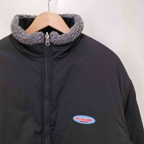 BY TUREKING リバーシブル ナイロン ボアジャケット メンズ