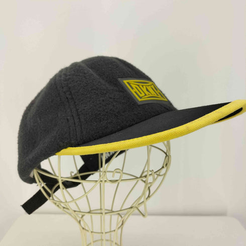 ダナキャランニューヨーク DKNY 90S USA製 ロゴ 6パネル パイピング フリース キャップ メンズ