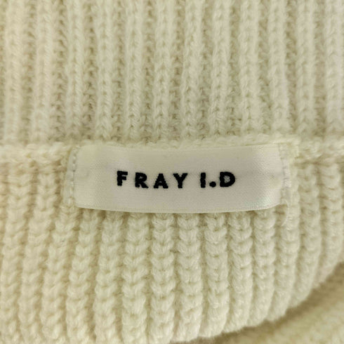 フレイアイディー FRAY I.D 23AW パフスリーブオフショルダーニットプルオーバー レディース ONE SIZE