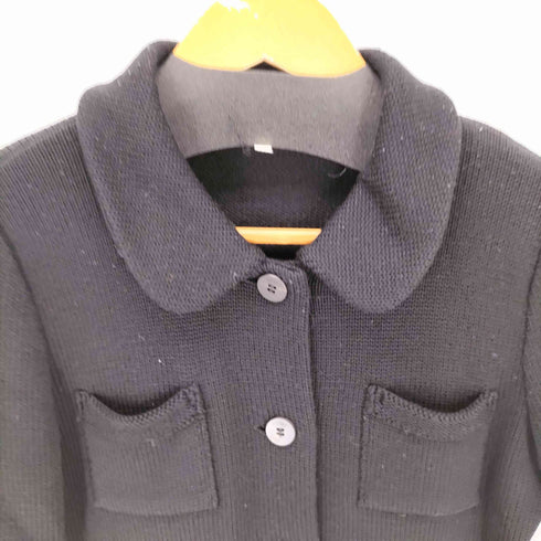 フォクシー FOXEY 丸襟 ウールジャケット レディース 40