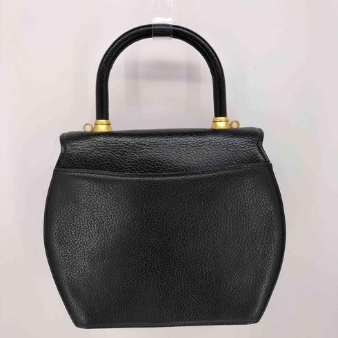 ハナエモリ HANAE MORI 型押し レザー 2WAY ハンド バッグ レディース