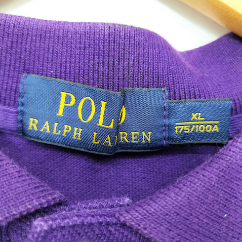 ポロラルフローレン POLO RALPH LAUREN ビッグポニー刺繍 L/S 長袖 ポロシャツ メンズ import:XL