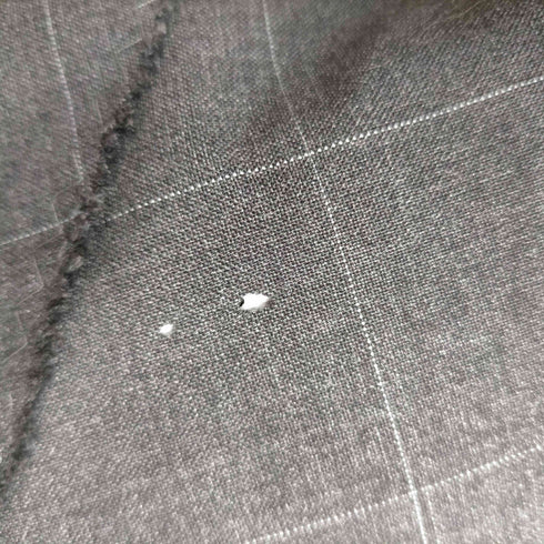 ノゾミイシグロ NOZOMI ISHIGURO STRAICHT EDGE スカル パッチ チェック スラックス パンツ レディース JPN:M