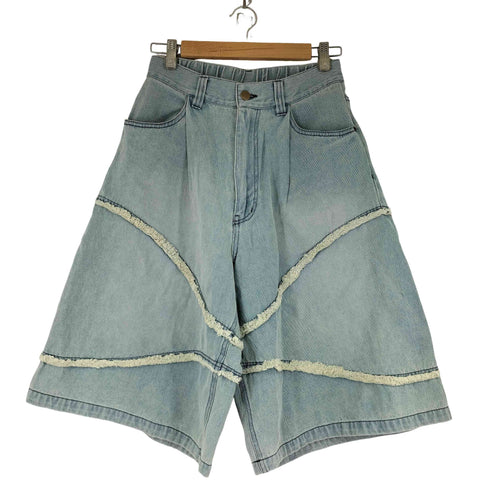 クーピー KUUUPY Fringe Baggy Half Denim Pants メンズ JPN:S