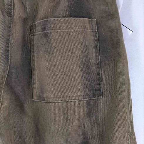 OREETA ブリーチ加工カーブデニムパンツ レディース JPN:M