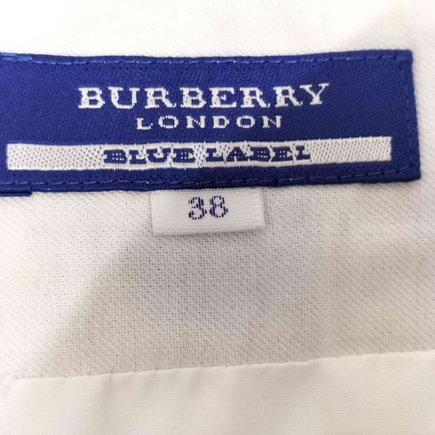 バーバリーロンドン BURBERRY LONDON チェック柄 プリーツミニスカート レディース 38