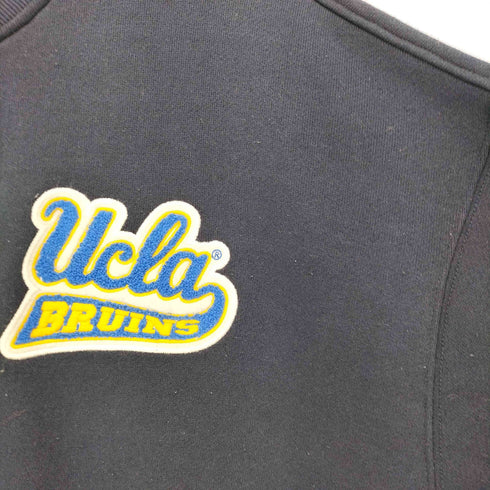 ユーシーエルエー UCLA ワッペン刺繍 スウェット生地 スタジャン メンズ import:L
