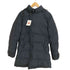 エーグル AIGLE WINDSTOPPER ウィンドストッパー ファーフード付 ブラックウォッチダウンコート メンズ import:L