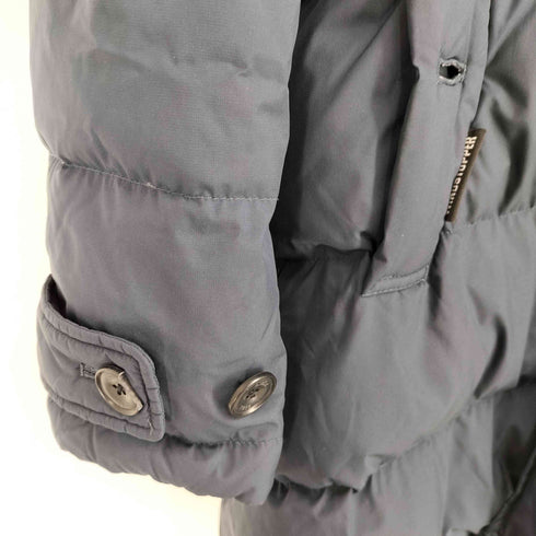 エーグル AIGLE WINDSTOPPER ウィンドストッパー ファーフード付 ブラックウォッチダウンコート メンズ import:L